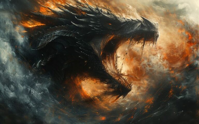 780 Black Dragon Names with Meanings